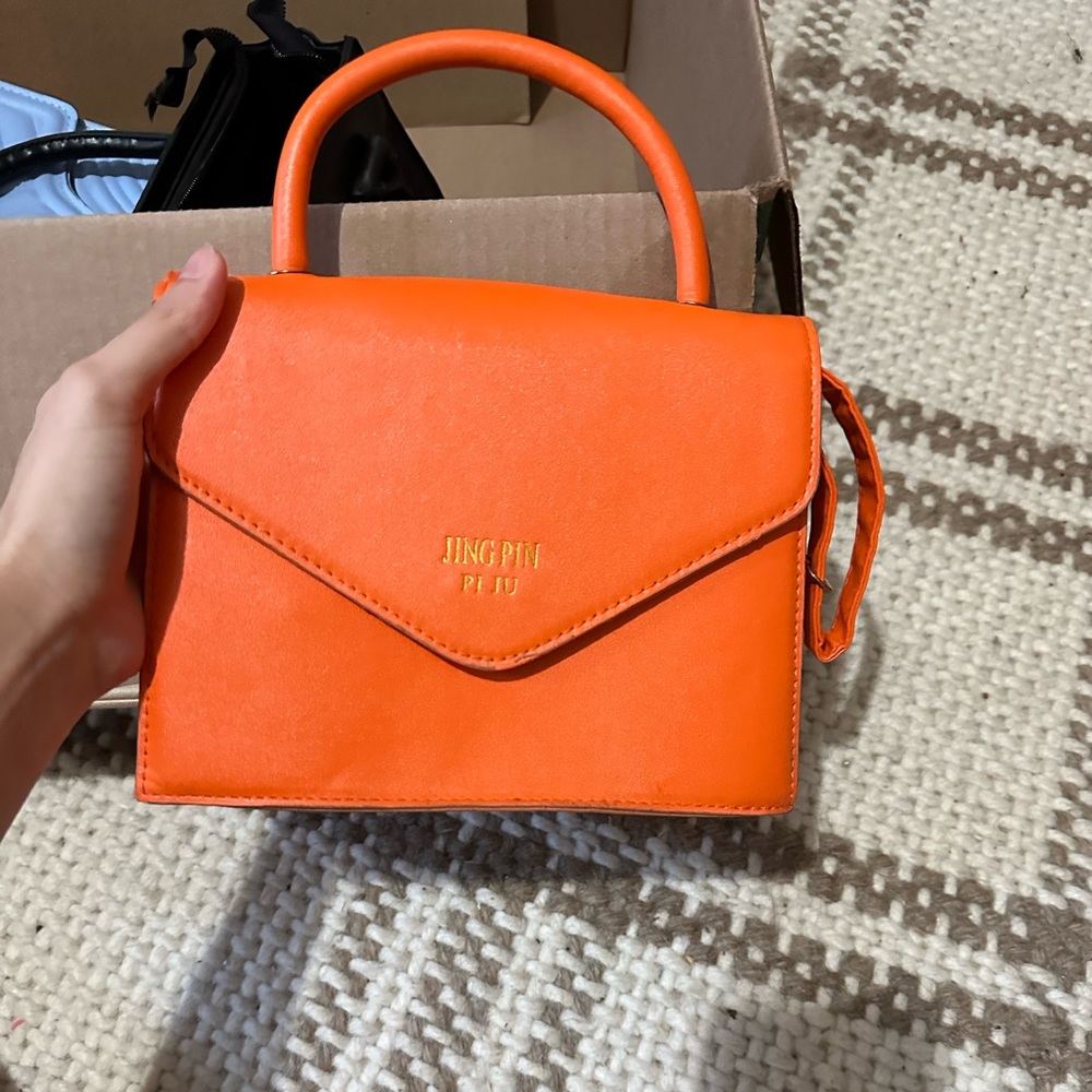 Orange purse